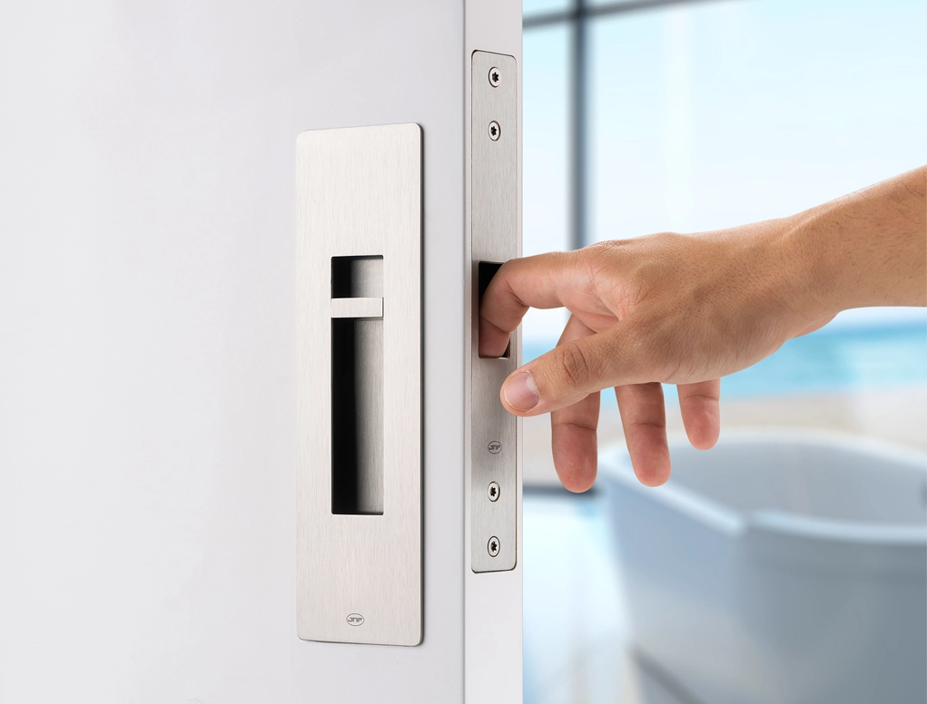 מנעול הזזה מגנטי מלבני נרוסטה